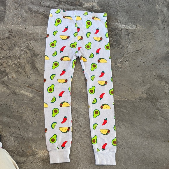 Old Navy Kids Pajama Set, T-shirt and Long Pants, Let’s Taco Bout It, Size 5T - Picture 16 of 17